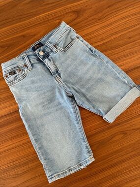 Polo by Ralph Lauren Light Wash Denim Kids Shorts